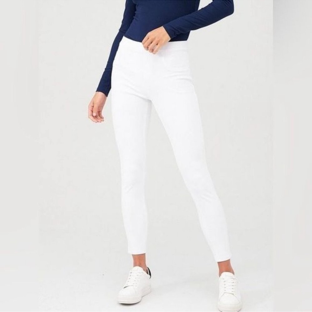 SPANX ankle Jean-ish jeggings, white